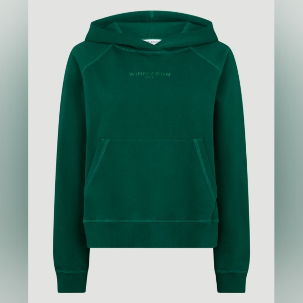 NEW $220 Women's Wimbledon Green Hoodie Size Medium Official Merchandise